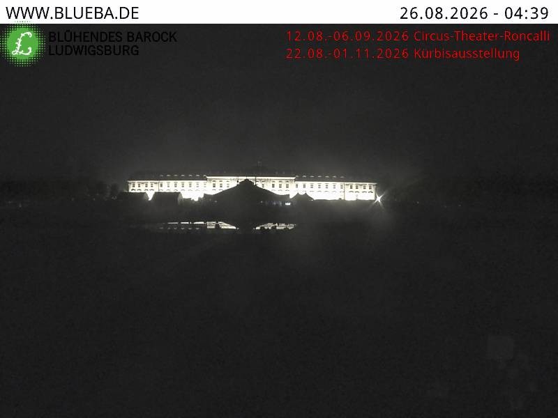 Archiv Foto Webcam Ludwigsburg - Residenzschloss