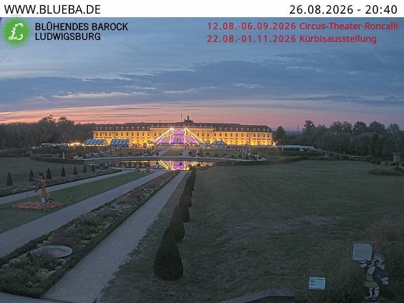 Archived image Webcam Ludwigsburg - Residential Palace