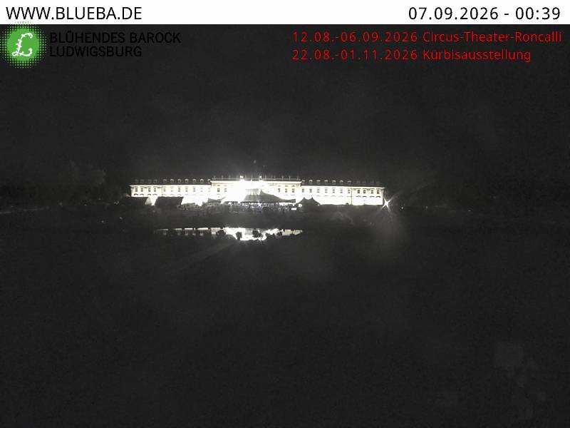 Archiv Foto Webcam Ludwigsburg - Residenzschloss