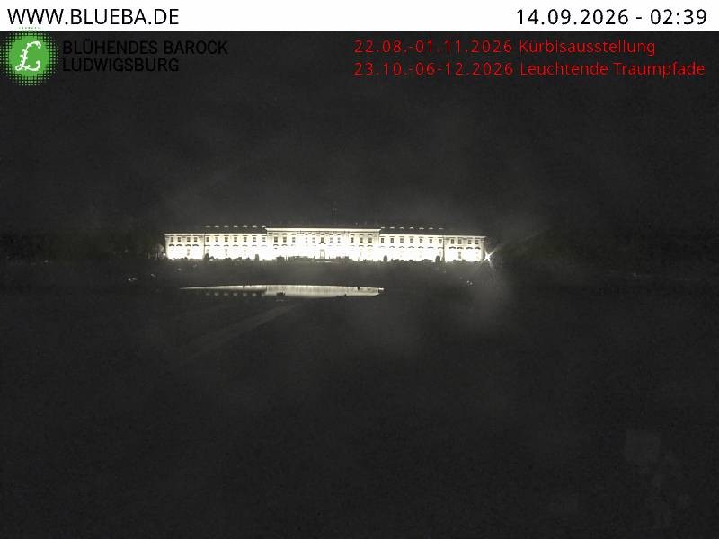 Archiv Foto Webcam Ludwigsburg - Residenzschloss