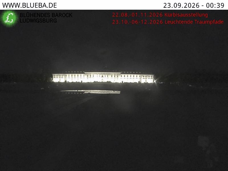 Archiv Foto Webcam Ludwigsburg - Residenzschloss