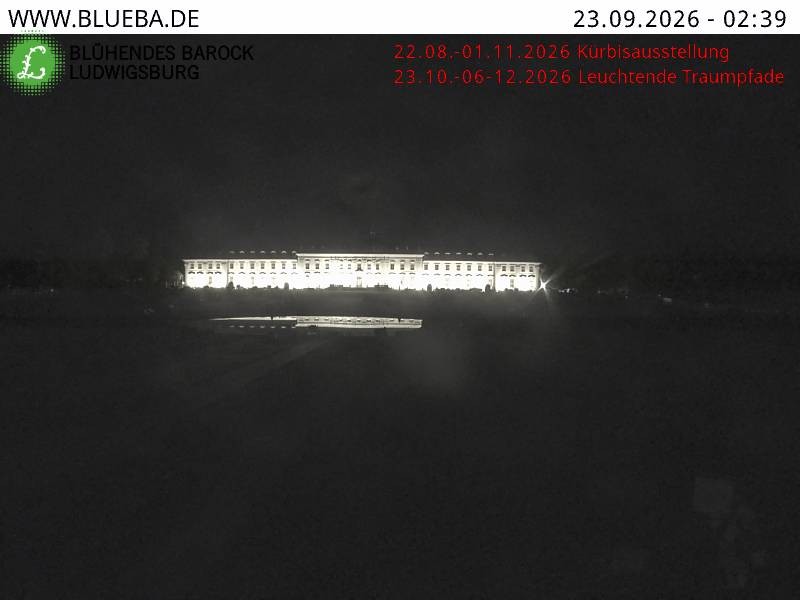 Archiv Foto Webcam Ludwigsburg - Residenzschloss