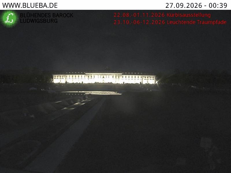 Archiv Foto Webcam Ludwigsburg - Residenzschloss