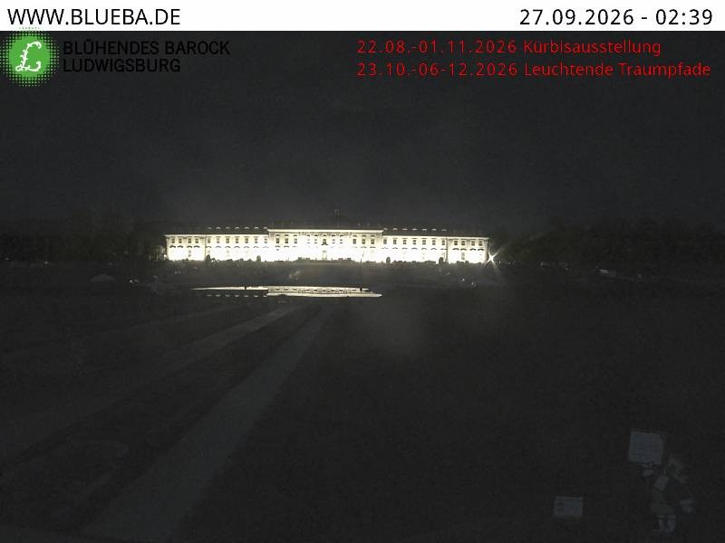 Archiv Foto Webcam Ludwigsburg - Residenzschloss