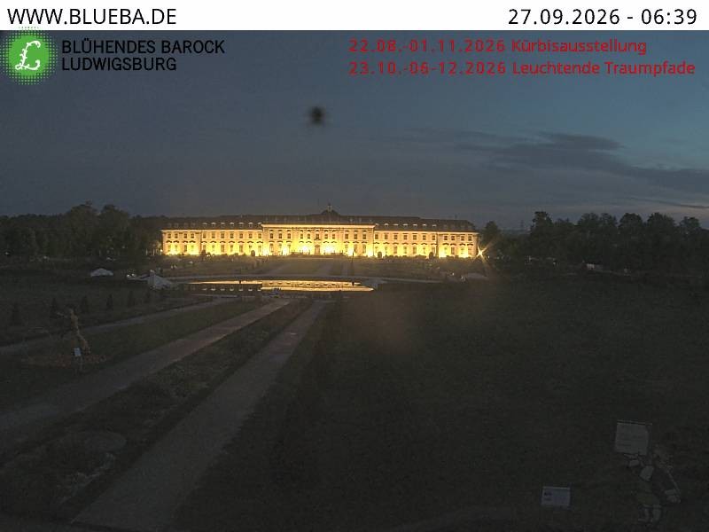 Archiv Foto Webcam Ludwigsburg - Residenzschloss