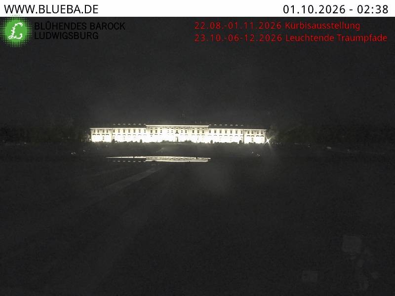 Archived image Webcam Ludwigsburg - Residential Palace
