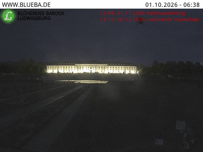 Archived image Webcam Ludwigsburg - Residential Palace