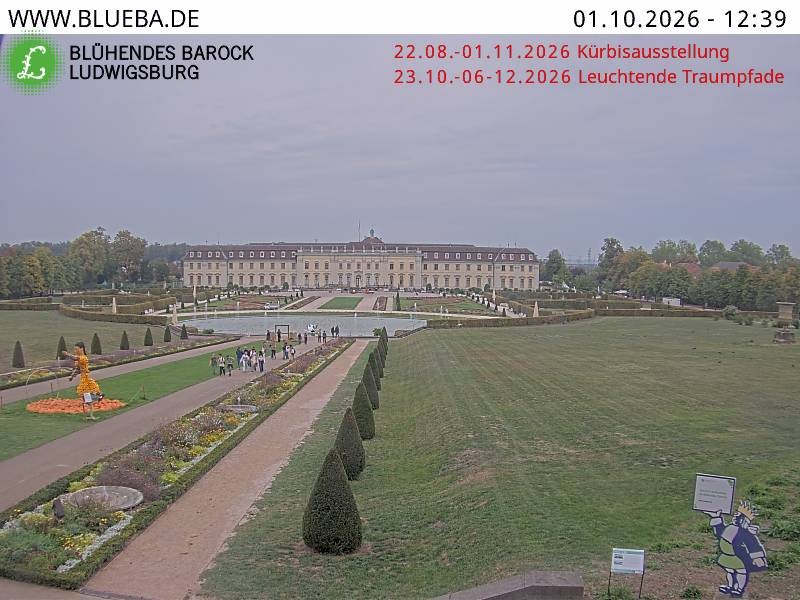 Archived image Webcam Ludwigsburg - Residential Palace