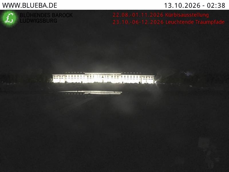 Archiv Foto Webcam Ludwigsburg - Residenzschloss
