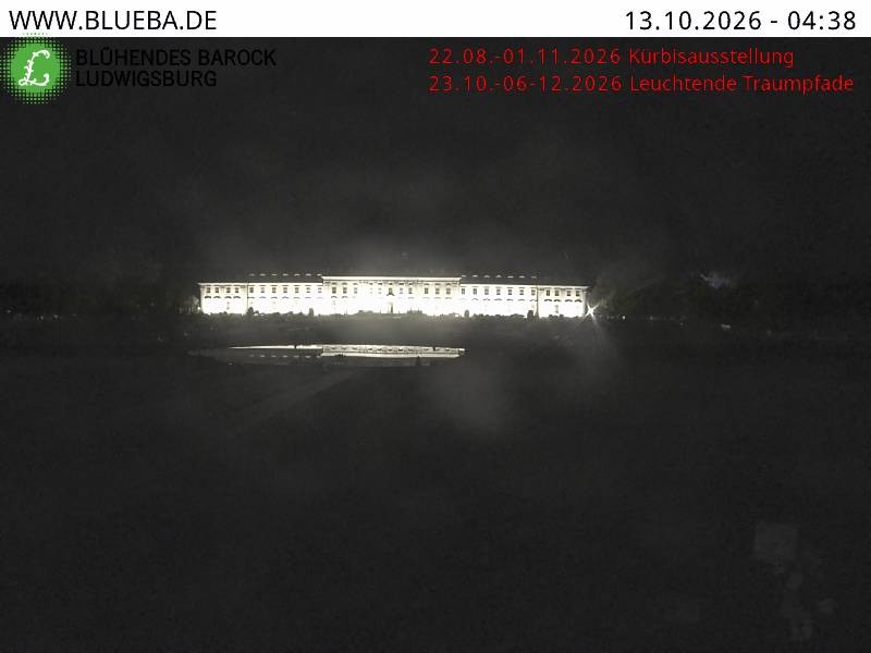 Archiv Foto Webcam Ludwigsburg - Residenzschloss