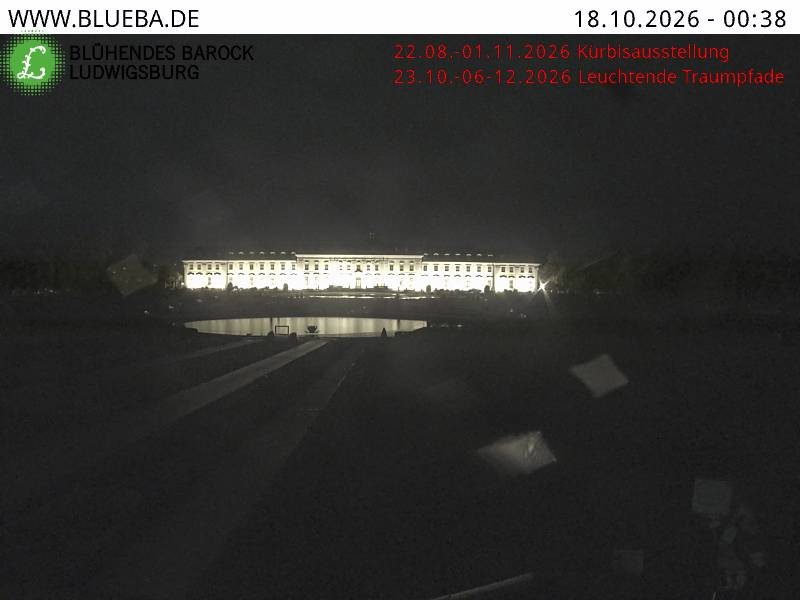 Archiv Foto Webcam Ludwigsburg - Residenzschloss