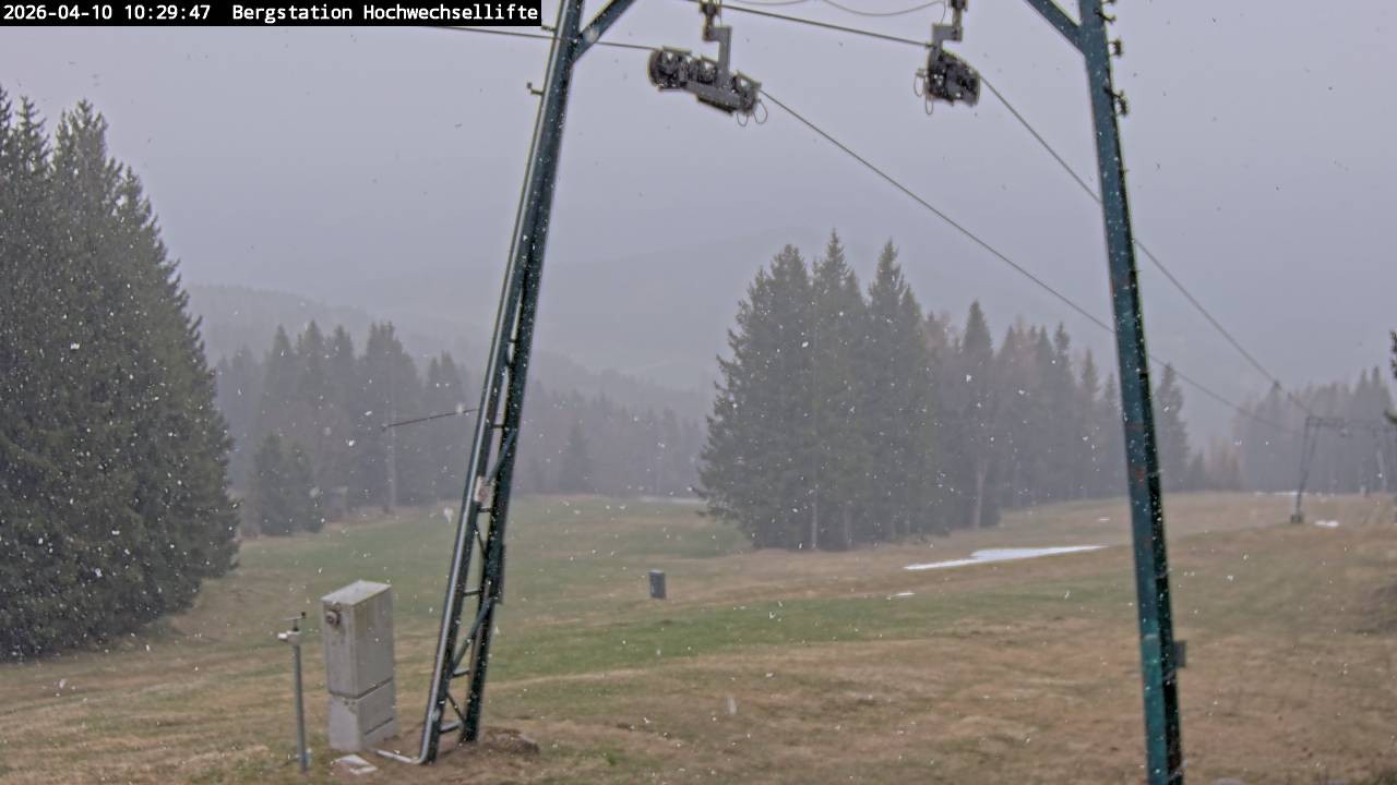 Archived image Webcam Hochwechsel (1.300 m)