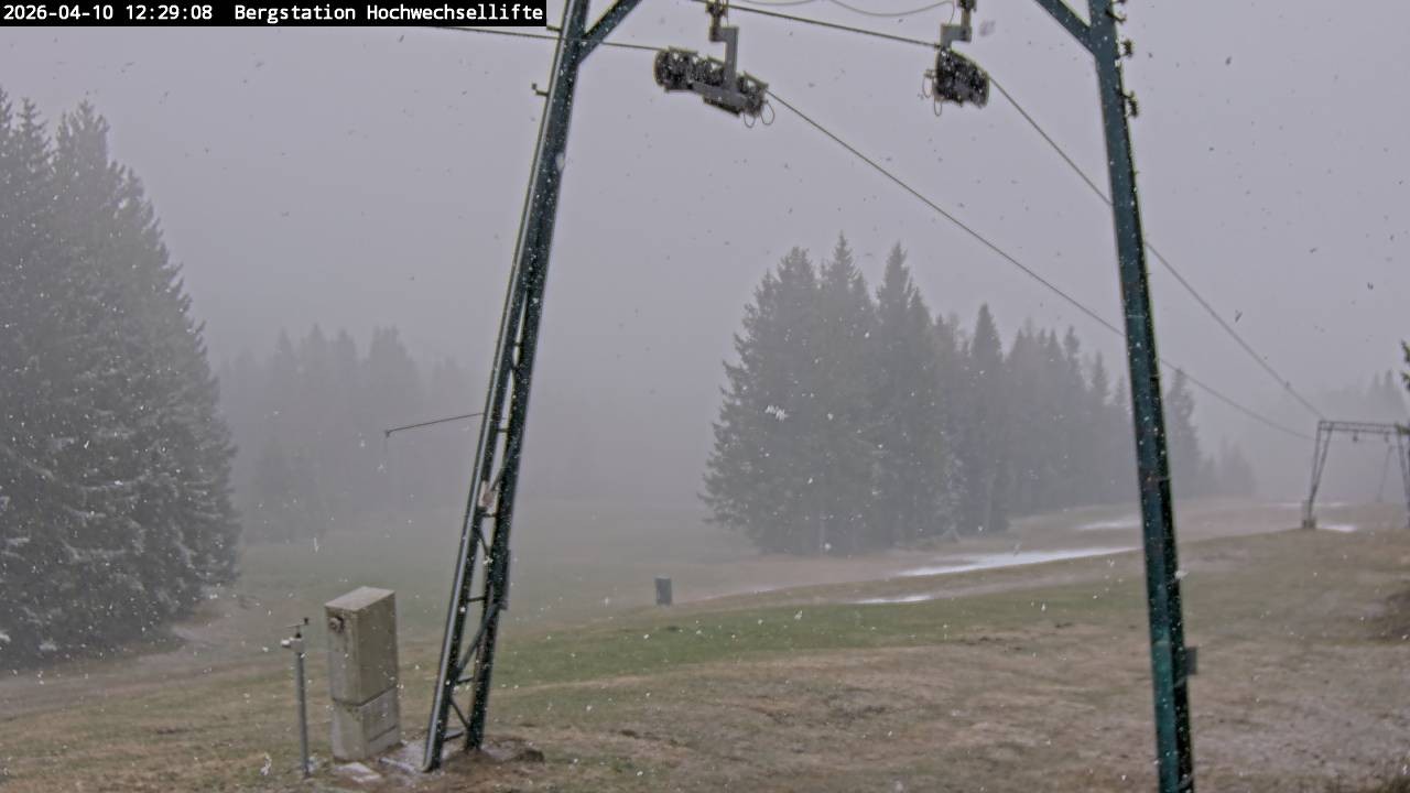 Archived image Webcam Hochwechsel (1.300 m)