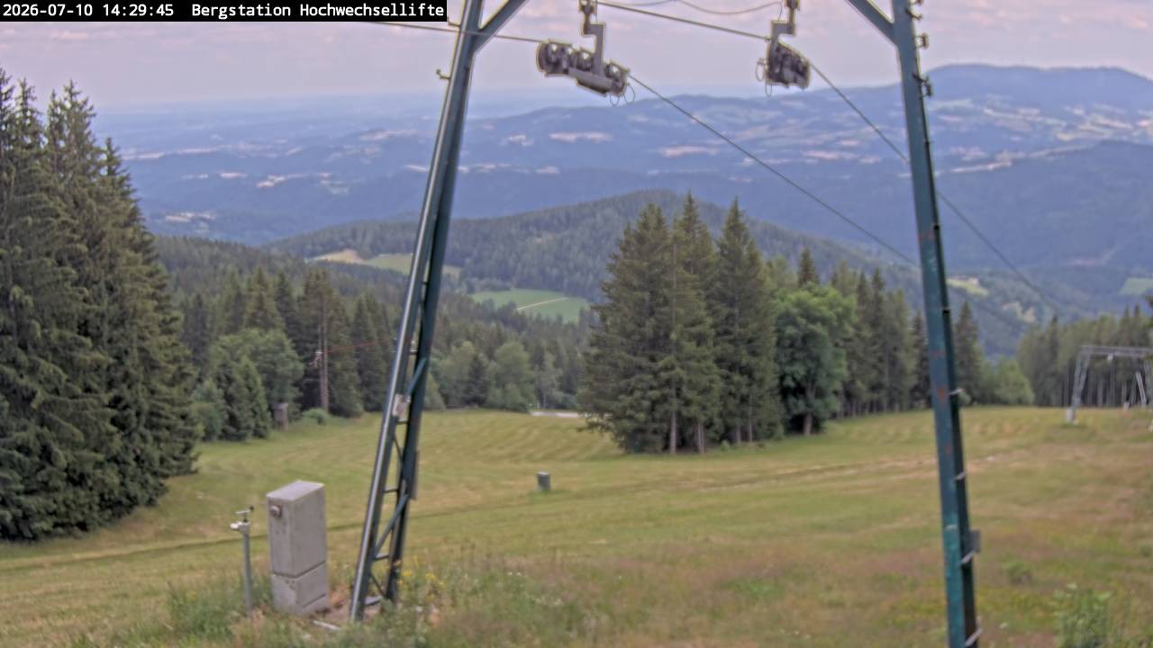 Archived image Webcam Hochwechsel (1.300 m)