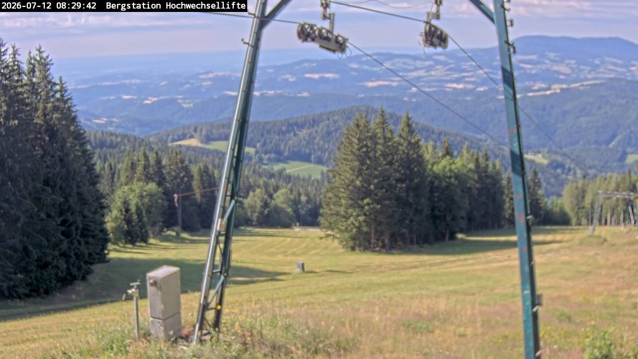 Archived image Webcam Hochwechsel (1.300 m)