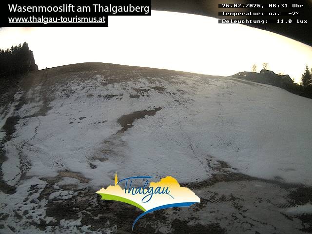 Archived image Webcam Wasenmoos lift