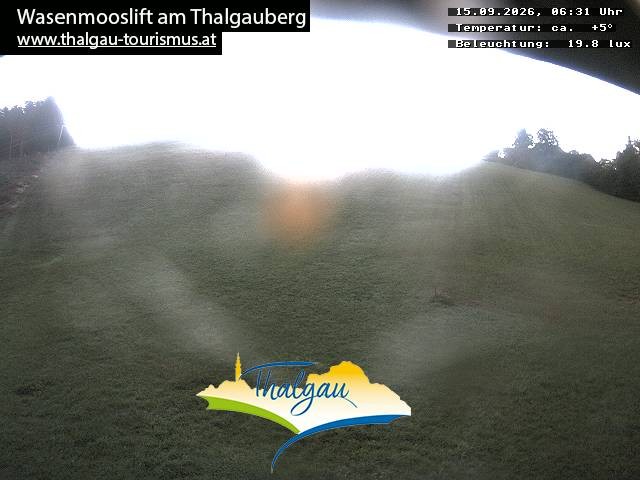 Archived image Webcam Wasenmoos lift