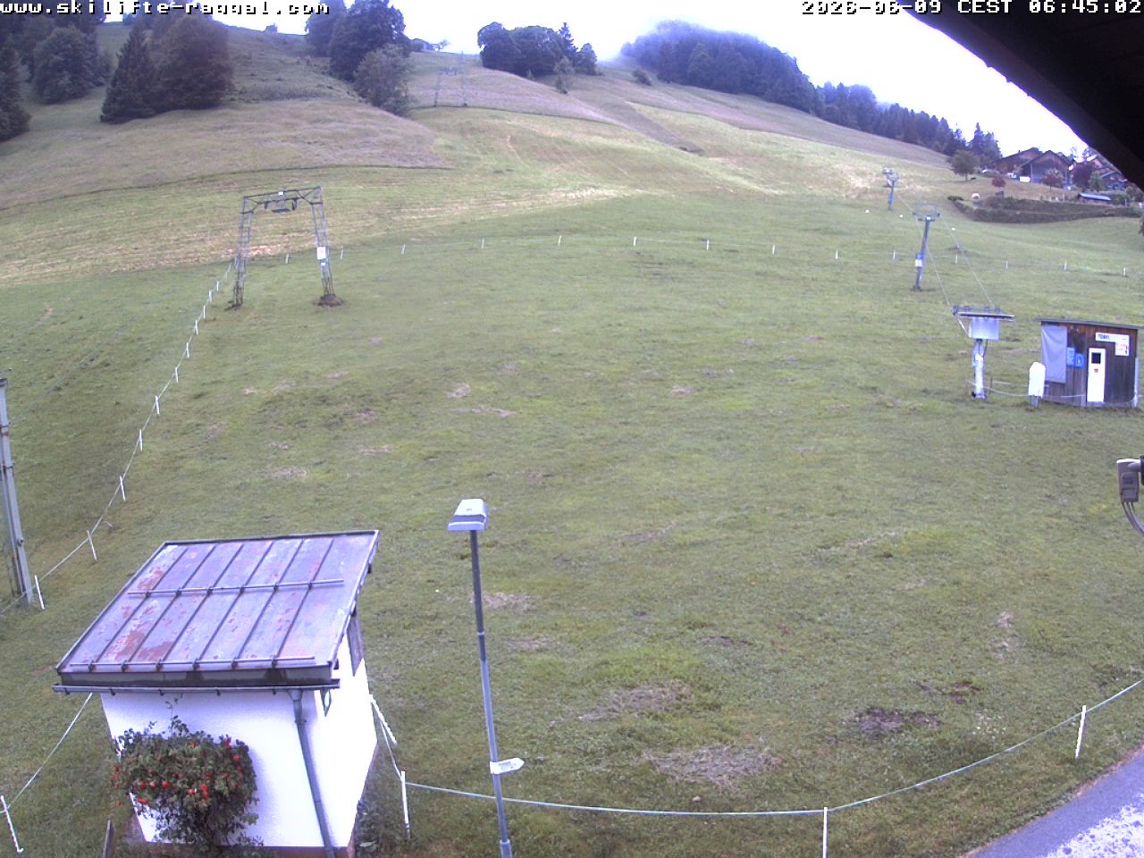 Archived image Webcam Skilifte Raggal the slope