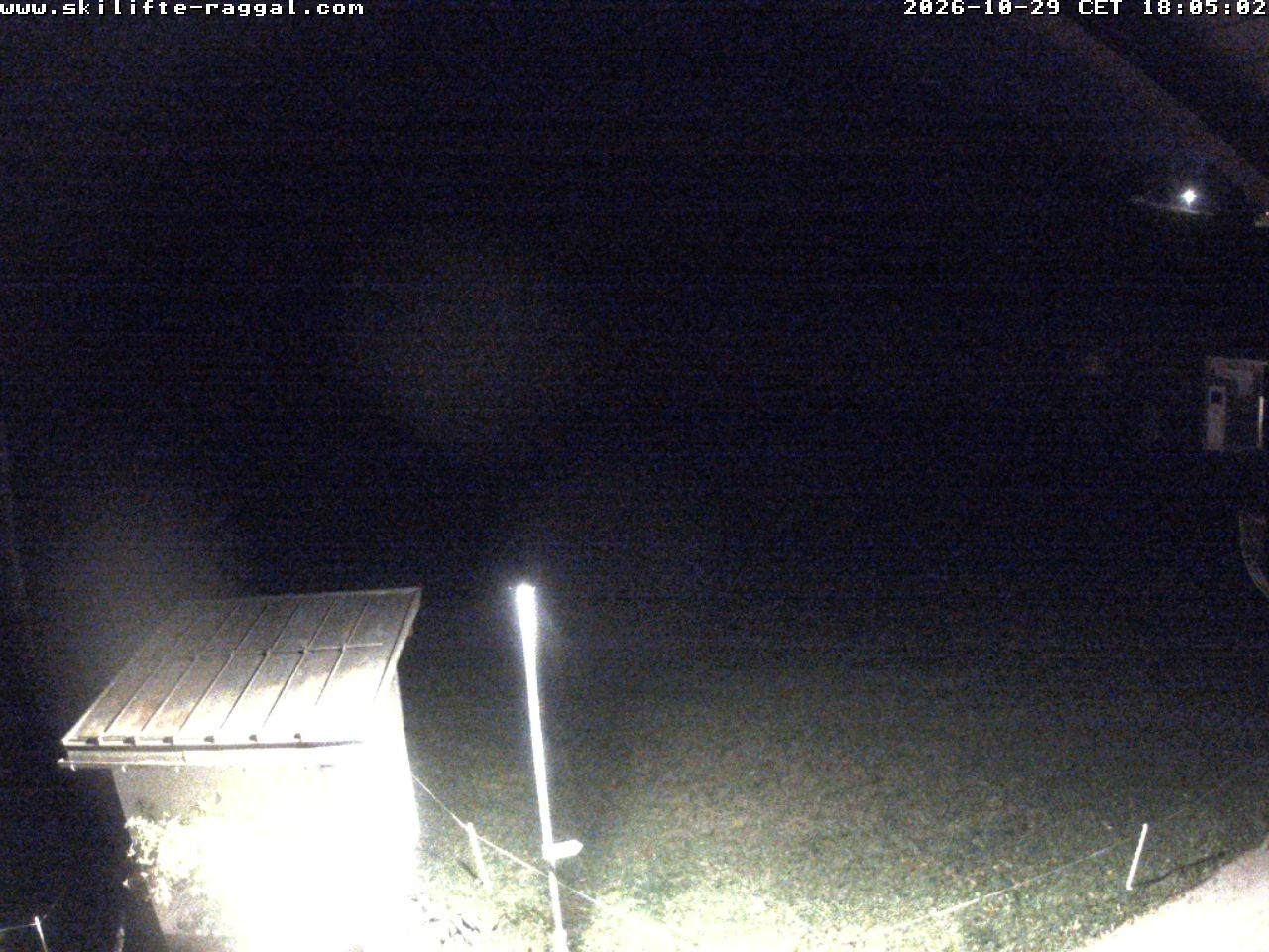 Archiv Foto Webcam Skilifte Raggal Blick auf die Piste
