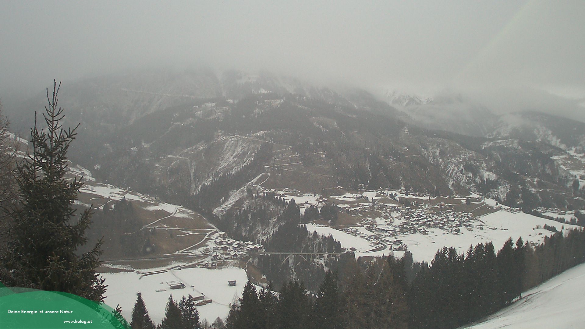 Archiv Foto Webcam Lesachtal Blick über das Tal