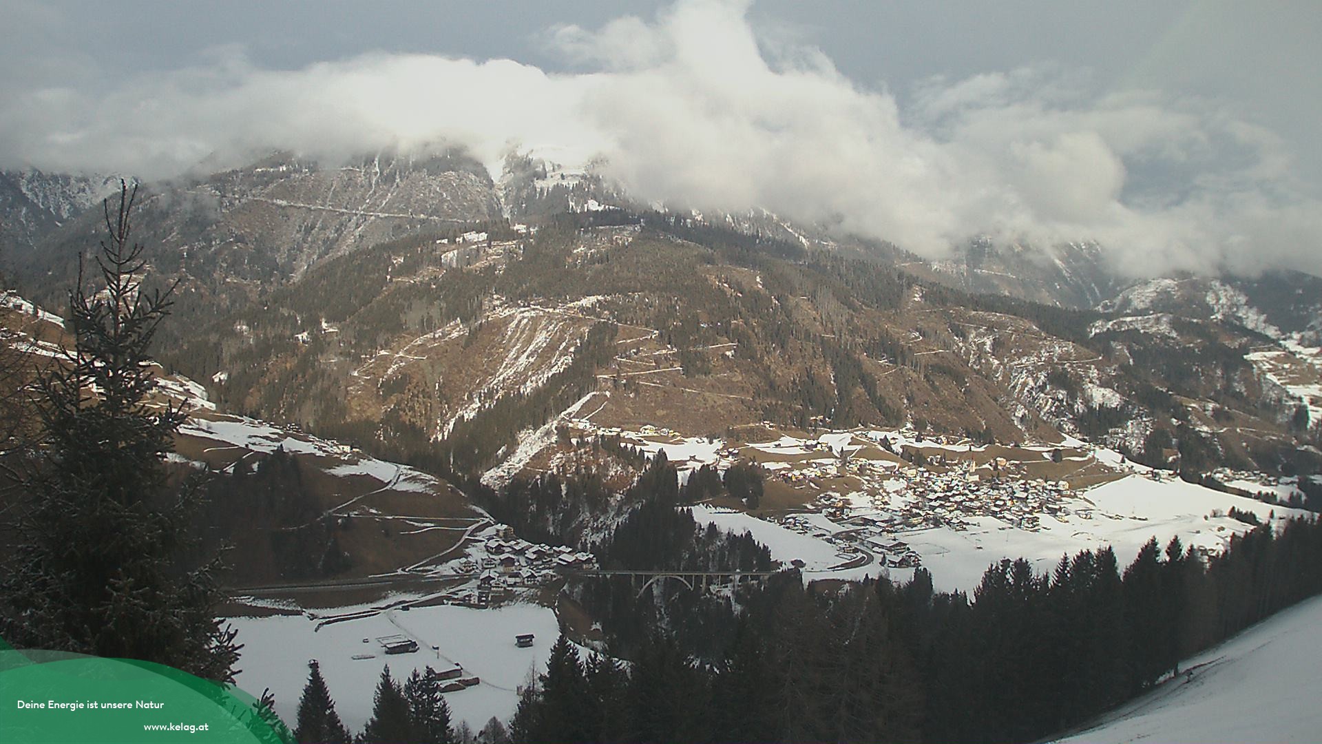 Archiv Foto Webcam Lesachtal Blick über das Tal