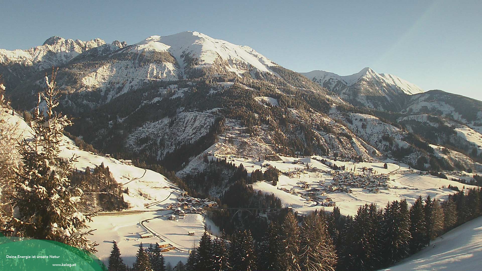 Archiv Foto Webcam Lesachtal Blick über das Tal