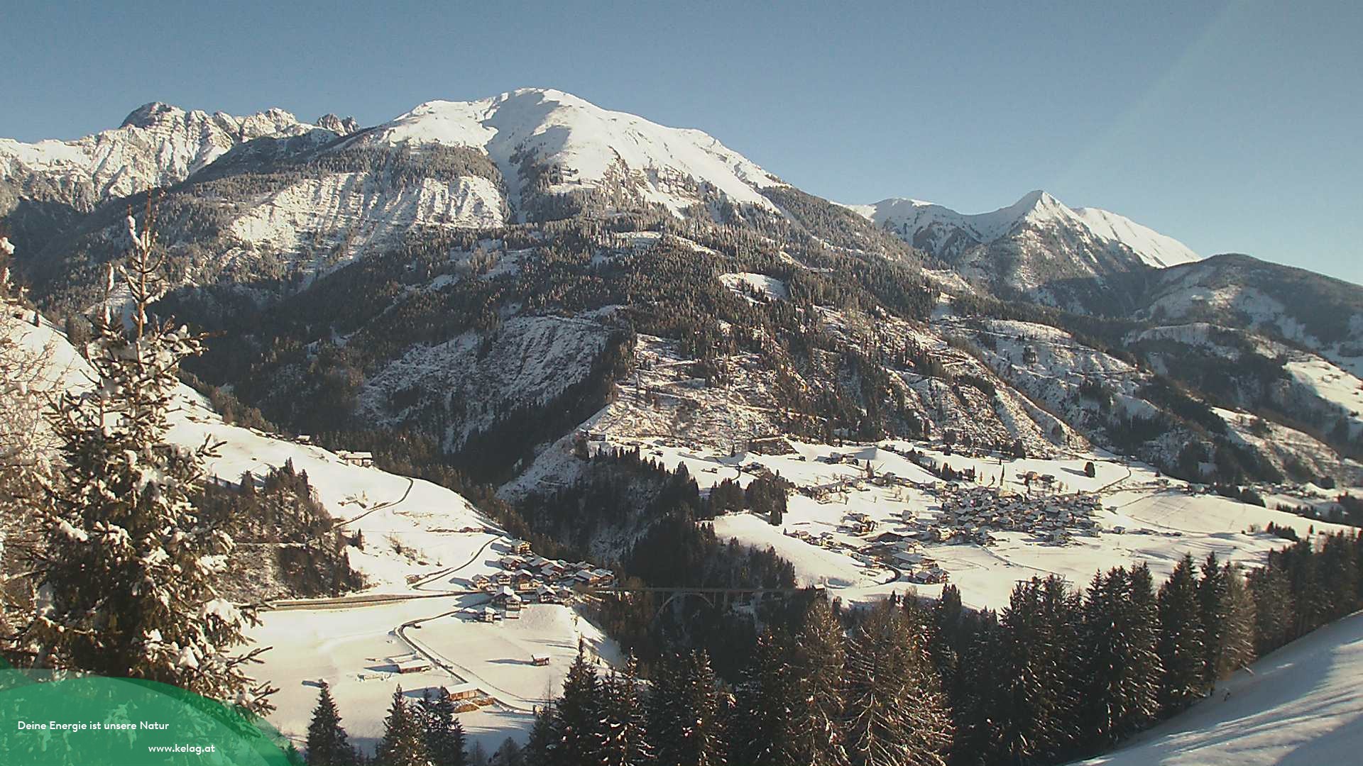 Archiv Foto Webcam Lesachtal Blick über das Tal