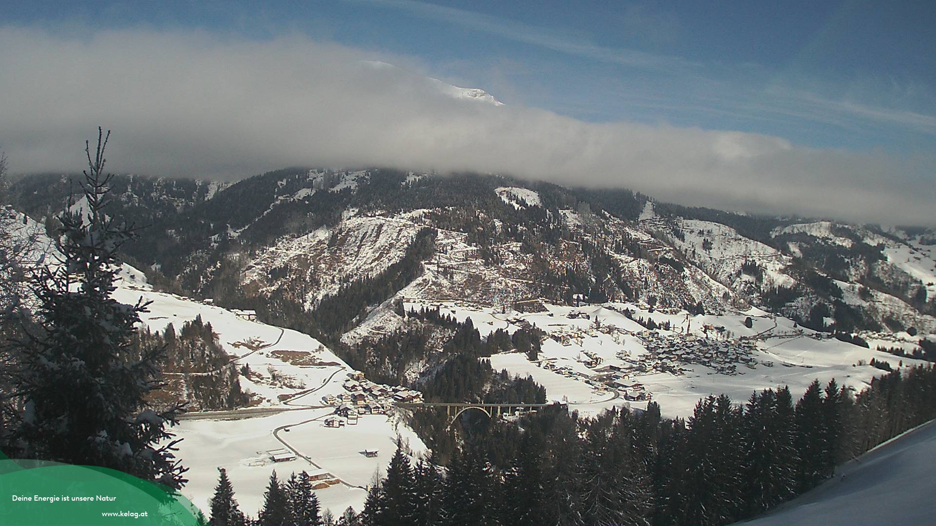 Archiv Foto Webcam Lesachtal Blick über das Tal