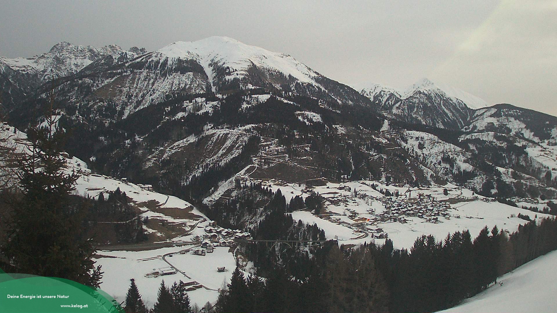 Archiv Foto Webcam Lesachtal Blick über das Tal