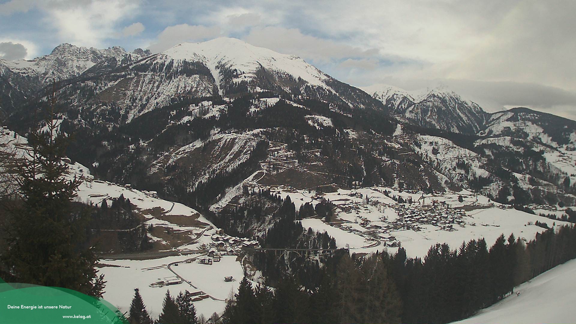 Archiv Foto Webcam Lesachtal Blick über das Tal