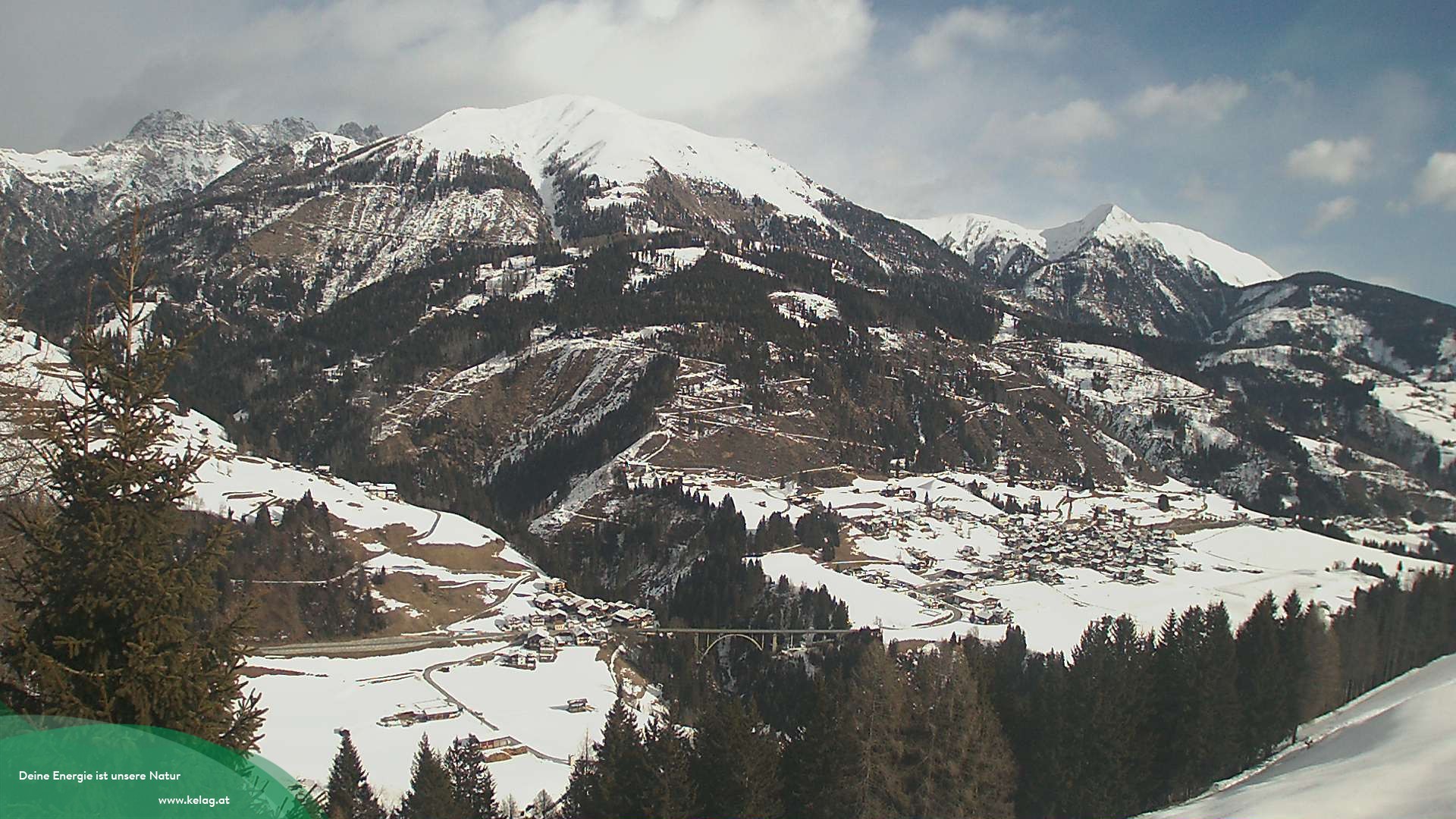 Archiv Foto Webcam Lesachtal Blick über das Tal