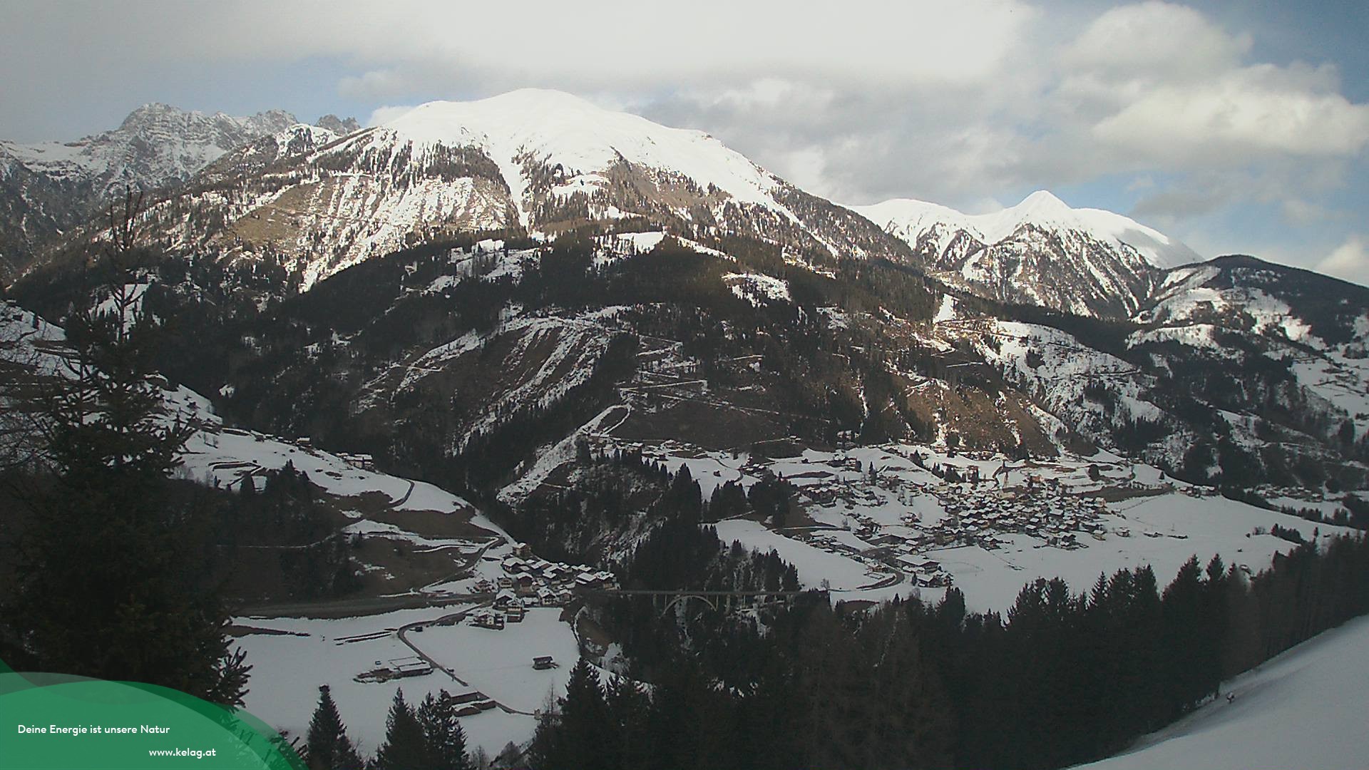 Archiv Foto Webcam Lesachtal Blick über das Tal