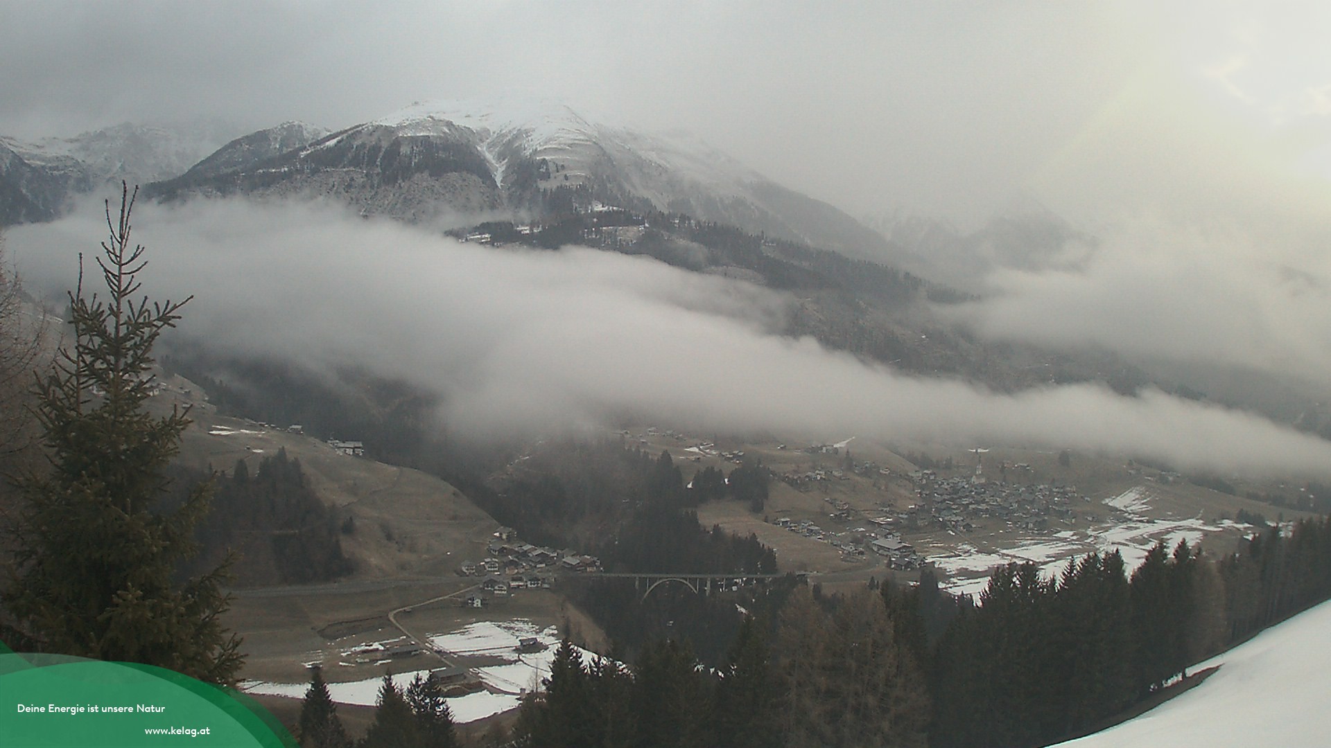 Archiv Foto Webcam Lesachtal Blick über das Tal