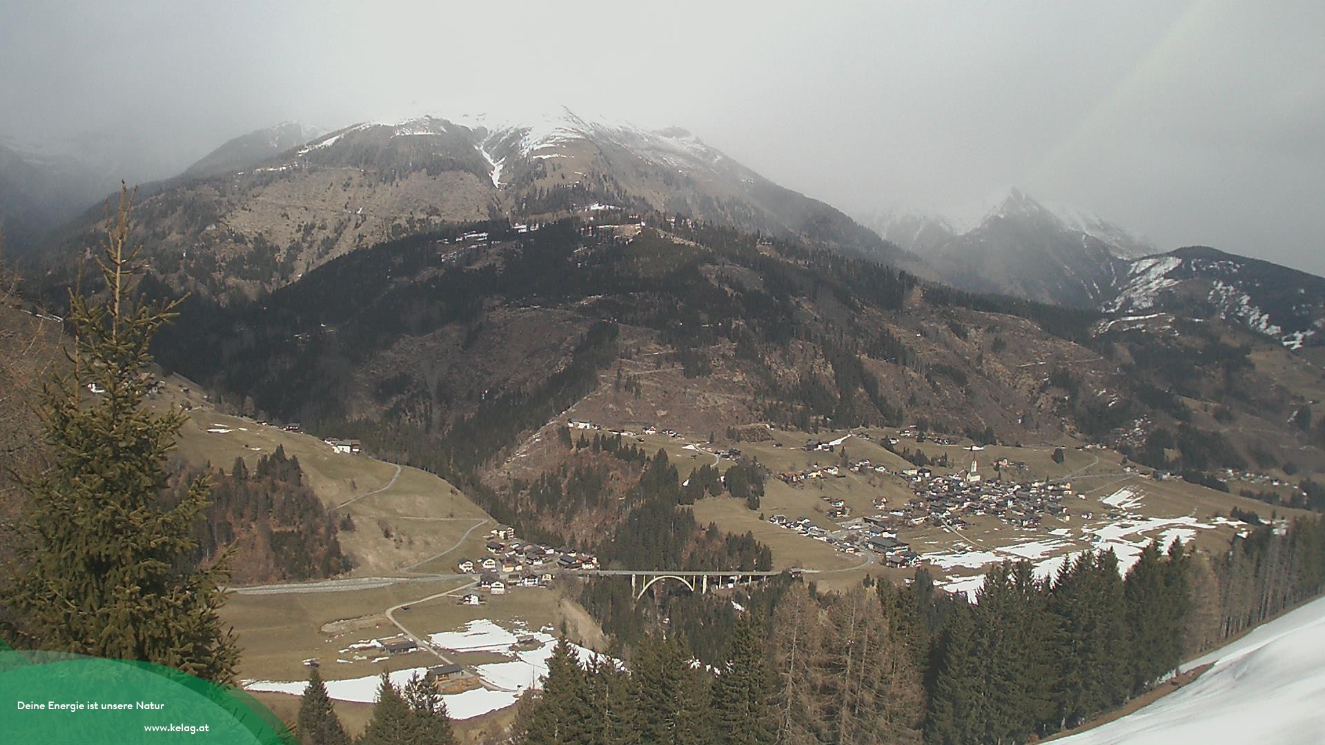 Archiv Foto Webcam Lesachtal Blick über das Tal
