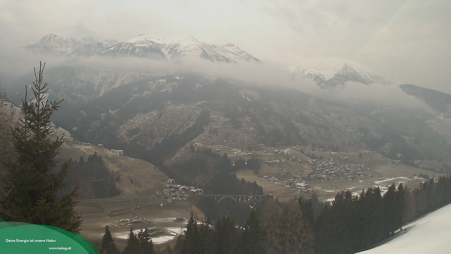 Archiv Foto Webcam Lesachtal Blick über das Tal