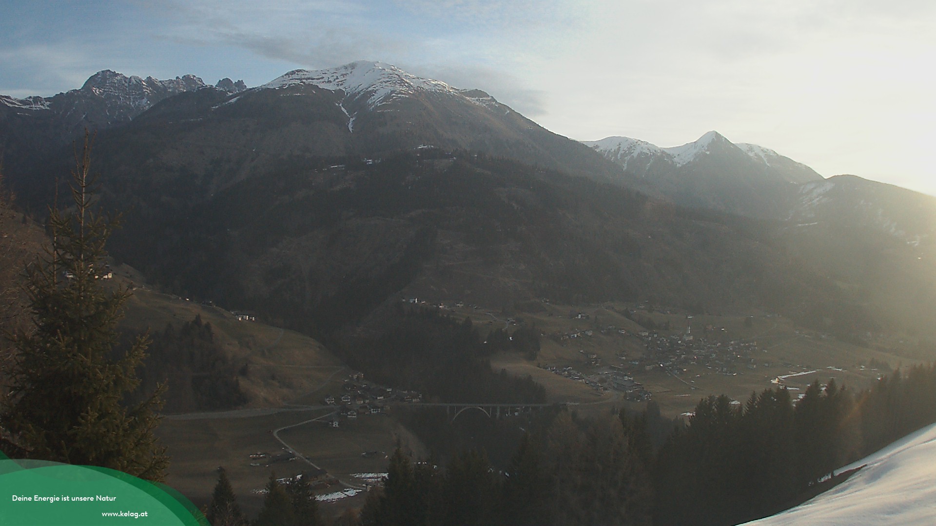 Archiv Foto Webcam Lesachtal Blick über das Tal