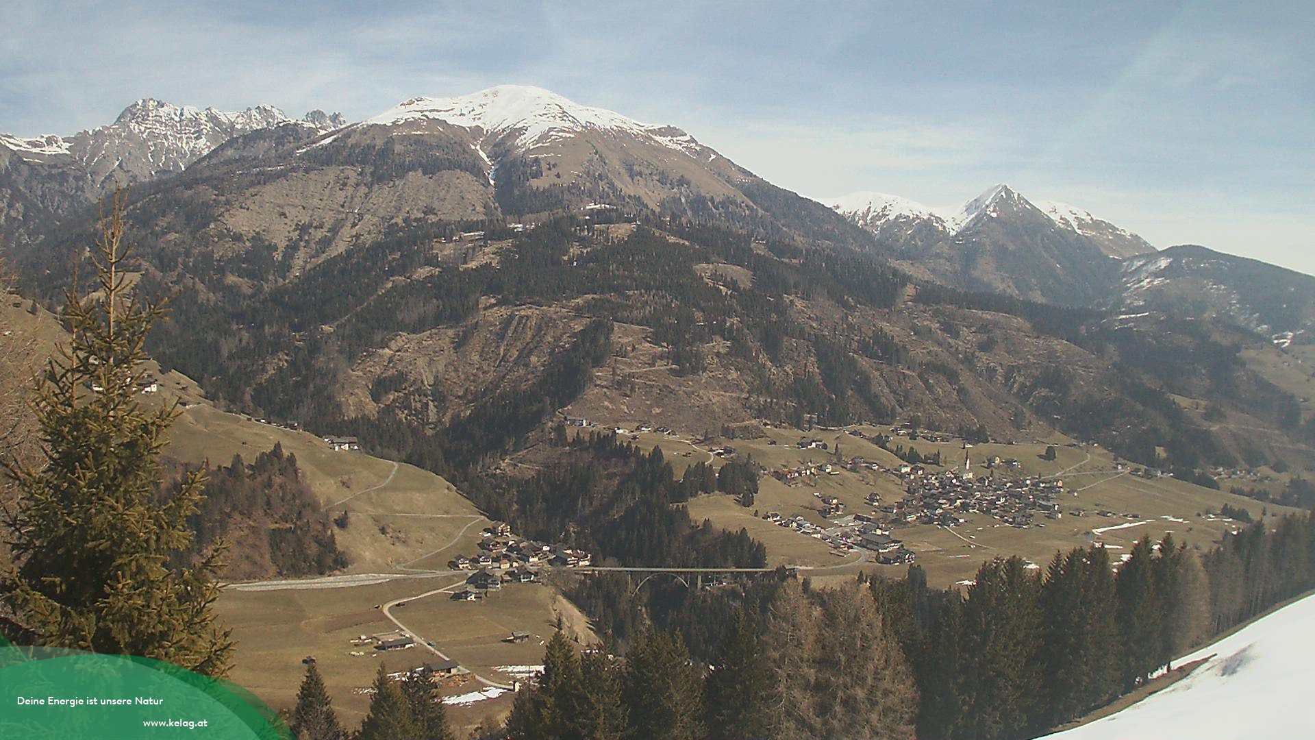 Archiv Foto Webcam Lesachtal Blick über das Tal