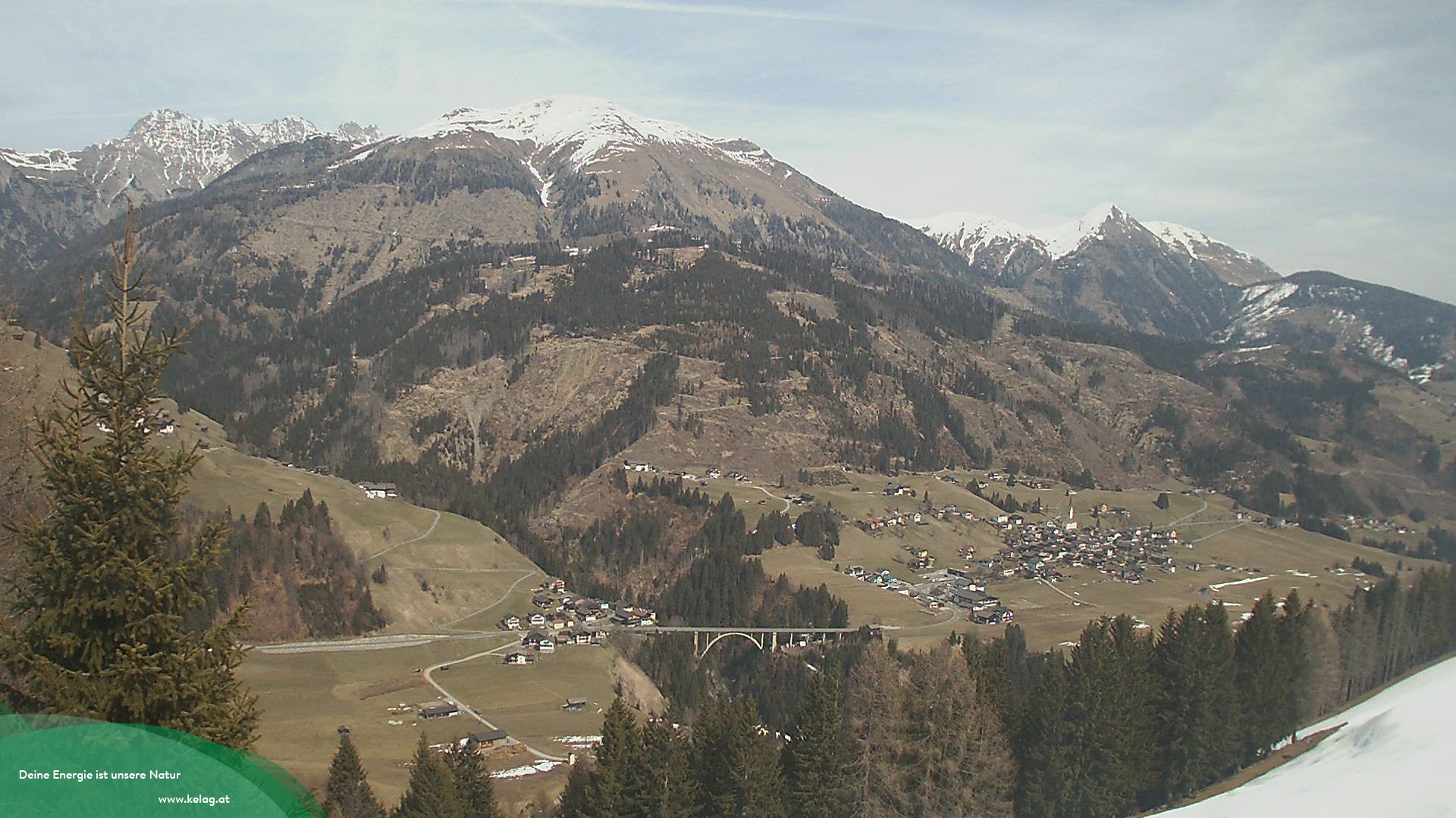 Archiv Foto Webcam Lesachtal Blick über das Tal