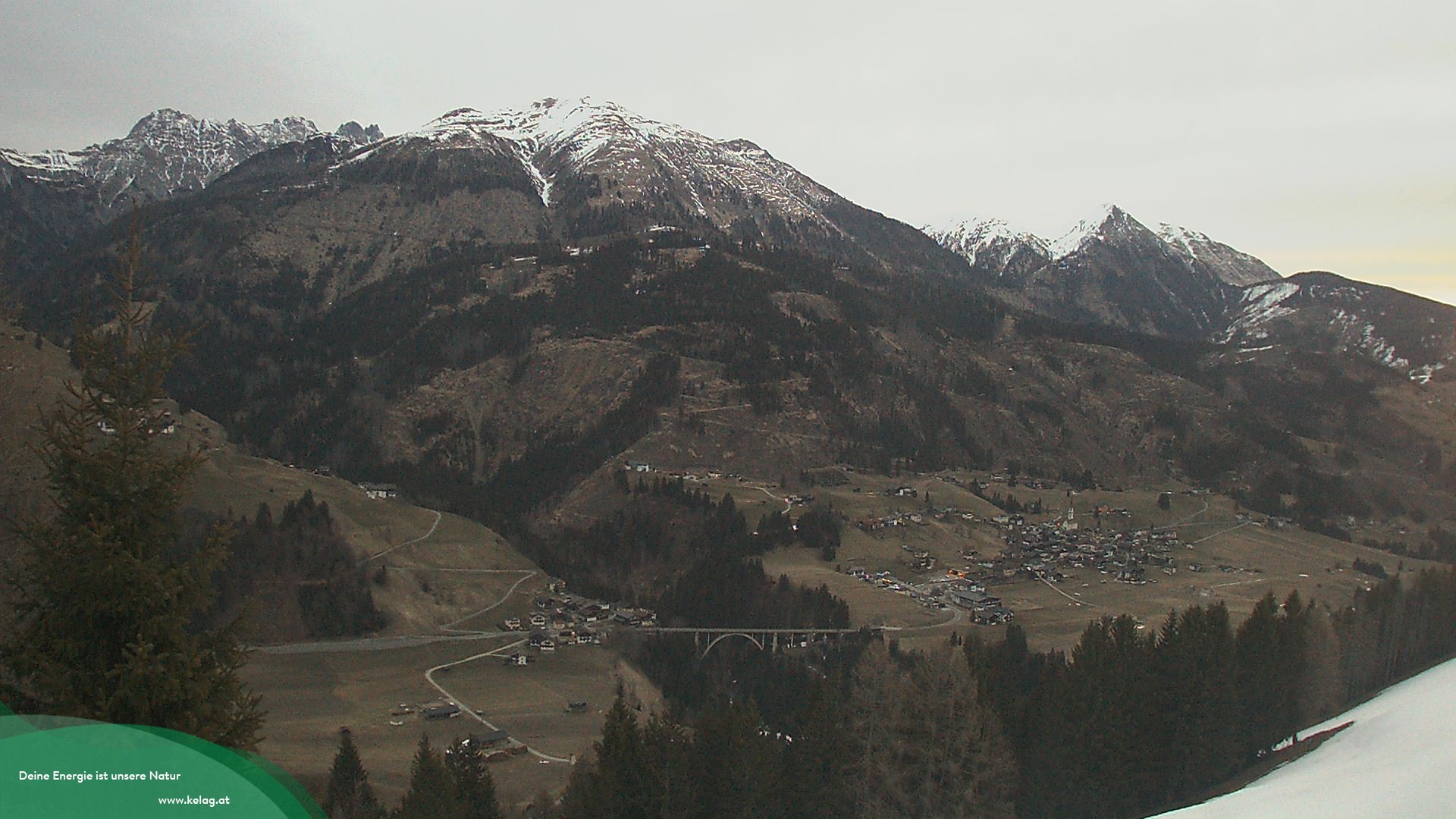 Archiv Foto Webcam Lesachtal Blick über das Tal