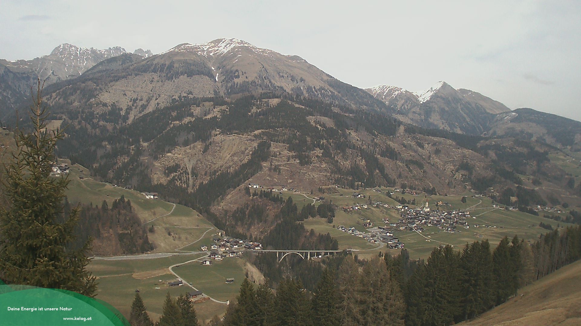 Archiv Foto Webcam Lesachtal Blick über das Tal