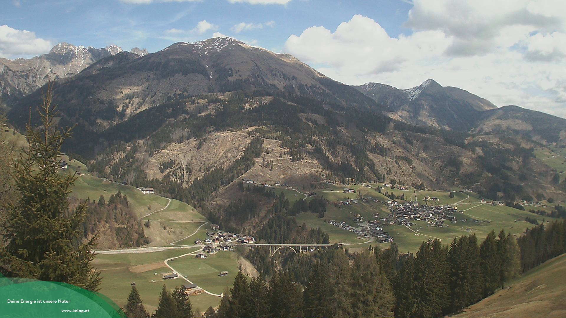 Archiv Foto Webcam Lesachtal Blick über das Tal