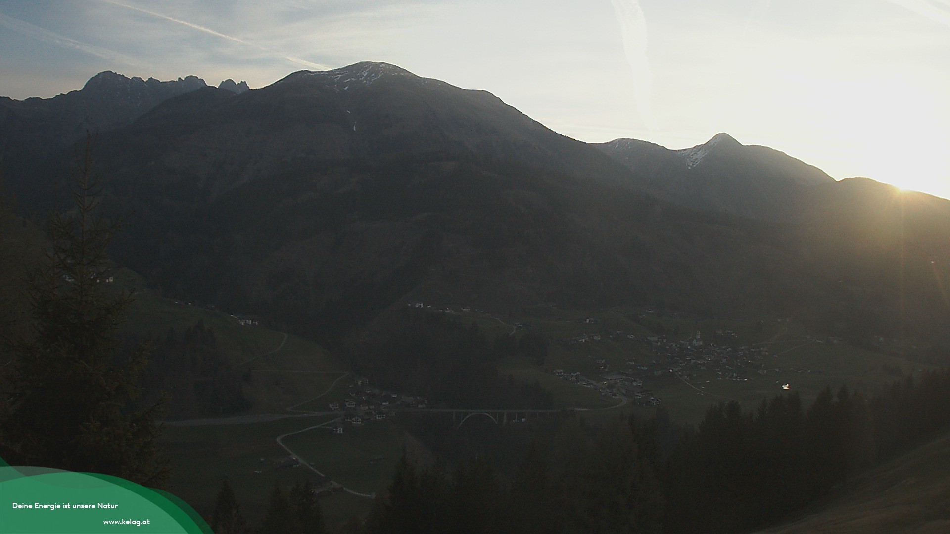 Archiv Foto Webcam Lesachtal Blick über das Tal