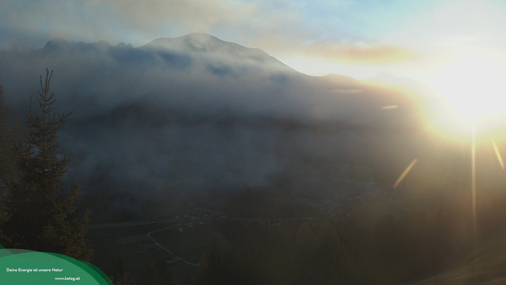 Archiv Foto Webcam Lesachtal Blick über das Tal