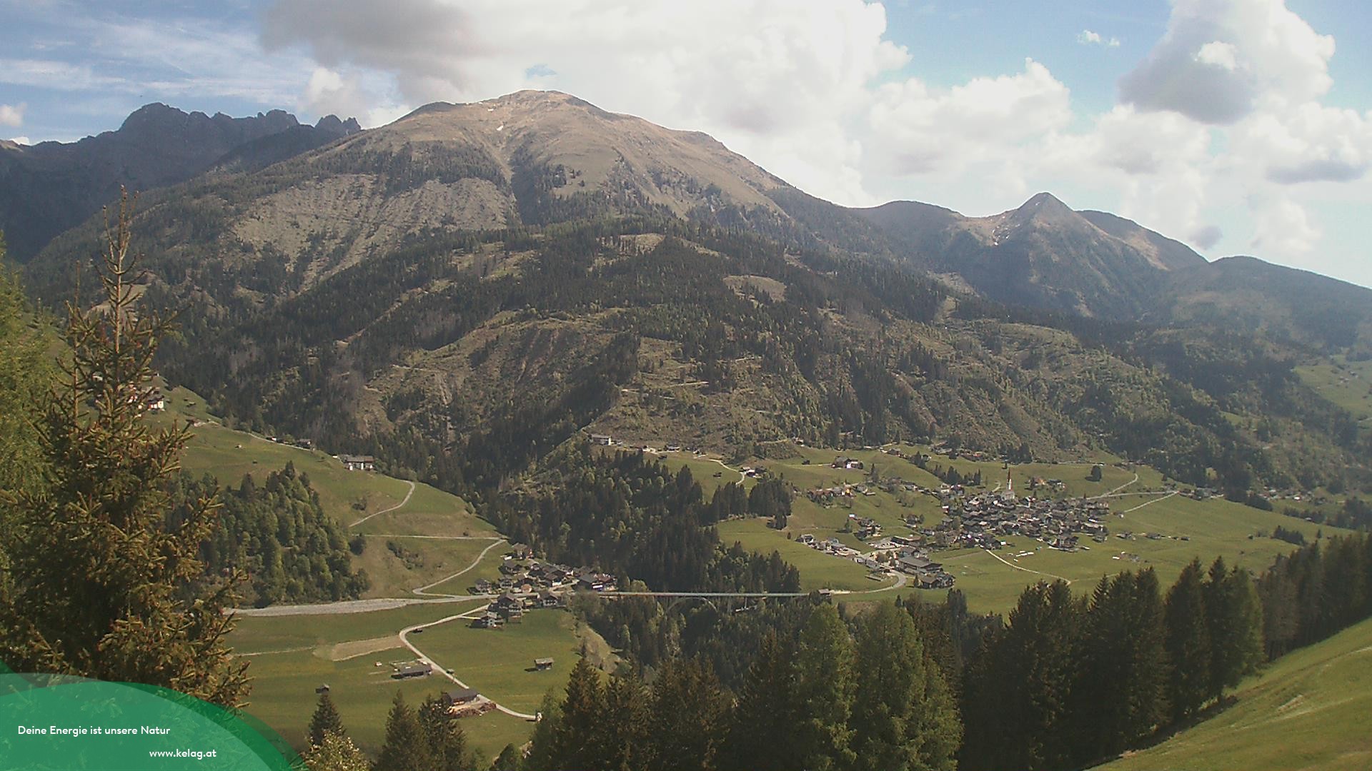 Archiv Foto Webcam Lesachtal Blick über das Tal