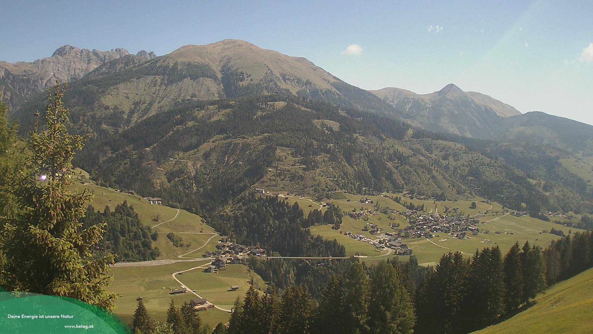 Archiv Foto Webcam Lesachtal Blick über das Tal