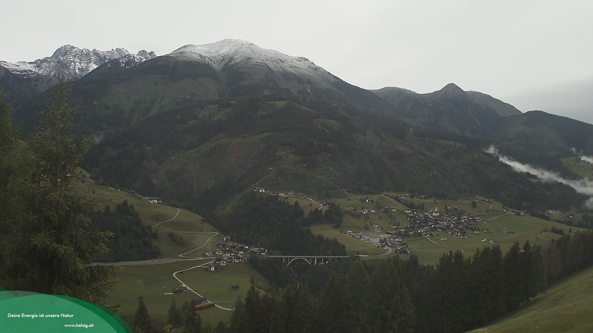Archiv Foto Webcam Lesachtal Blick über das Tal