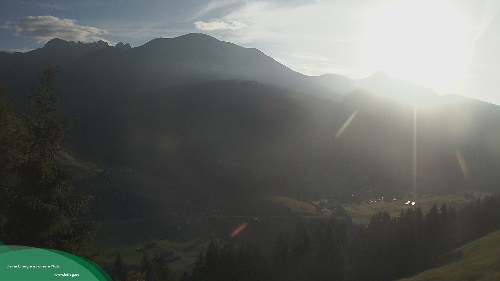 Archiv Foto Webcam Lesachtal Blick über das Tal