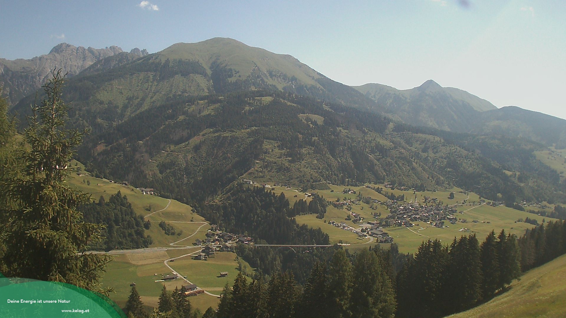 Archiv Foto Webcam Lesachtal Blick über das Tal