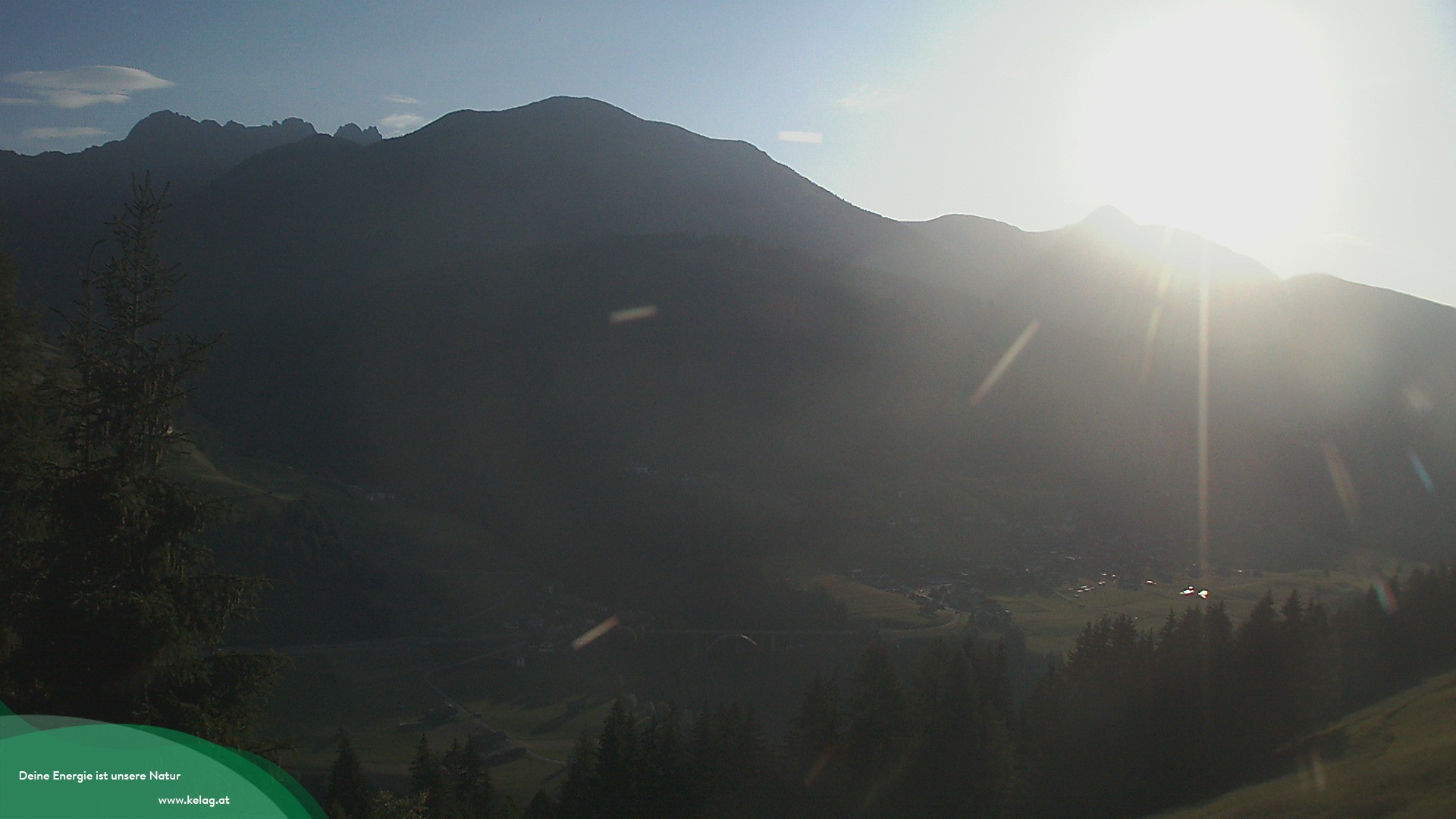 Archiv Foto Webcam Lesachtal Blick über das Tal