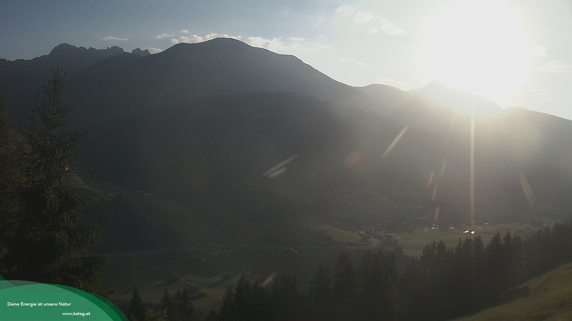 Archiv Foto Webcam Lesachtal Blick über das Tal